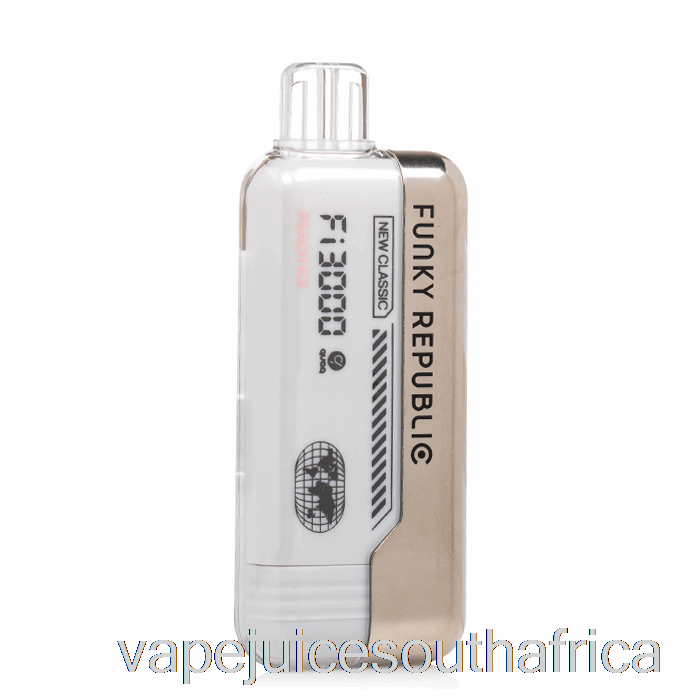 Vape Pods Funky Republic Fi3000 Disposable Peach Ice